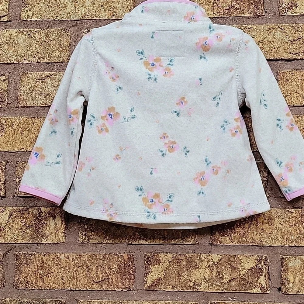 Oshkosh B'gosh Floral Cream Pullover Size 12 Months NWOT